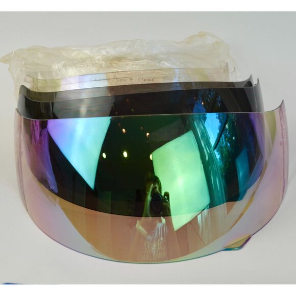 Lot NOS Motorcycle Snowmobile Helmet Face Shield Visors Clear & Tinted V-A 5005 - Picture 4 of 5